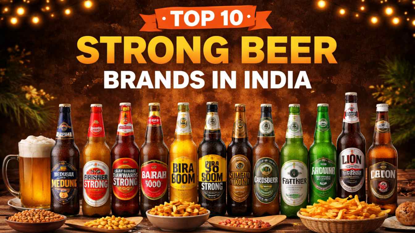 Top 10 Strong Beer Brands in India to Enjoy This Winter
