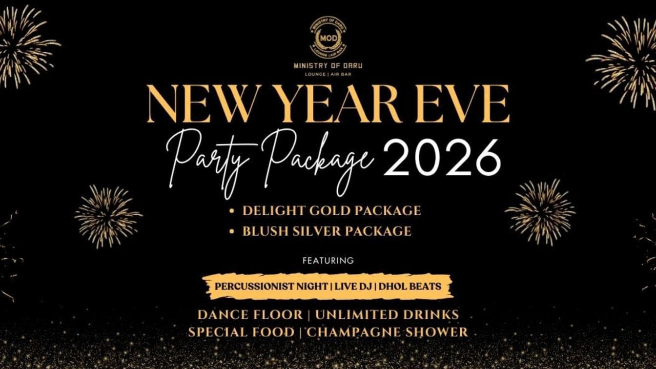 Most Affordable New Year Party Package in Noida at The Ministry of Daru