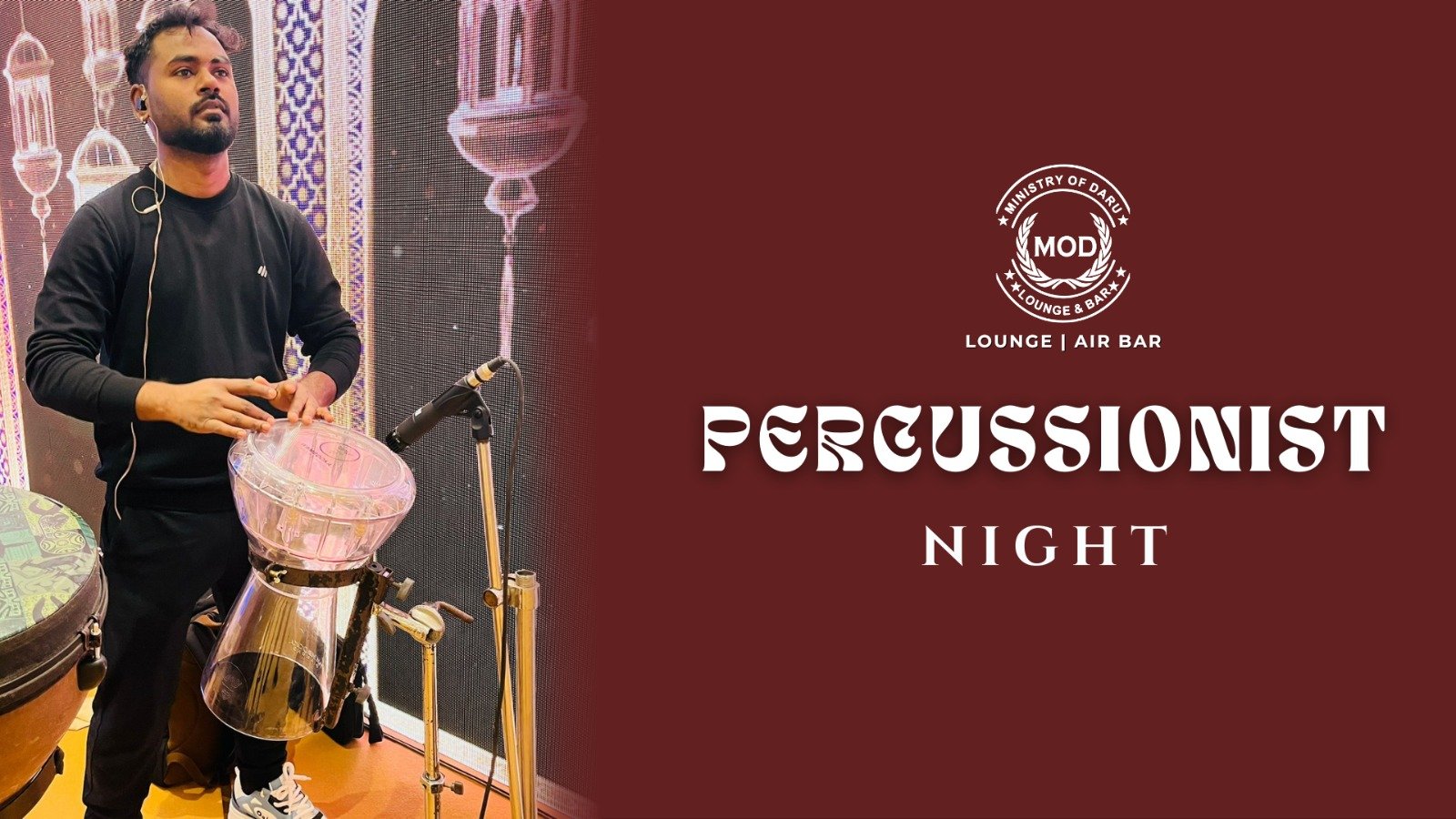 Percussionist Night Event